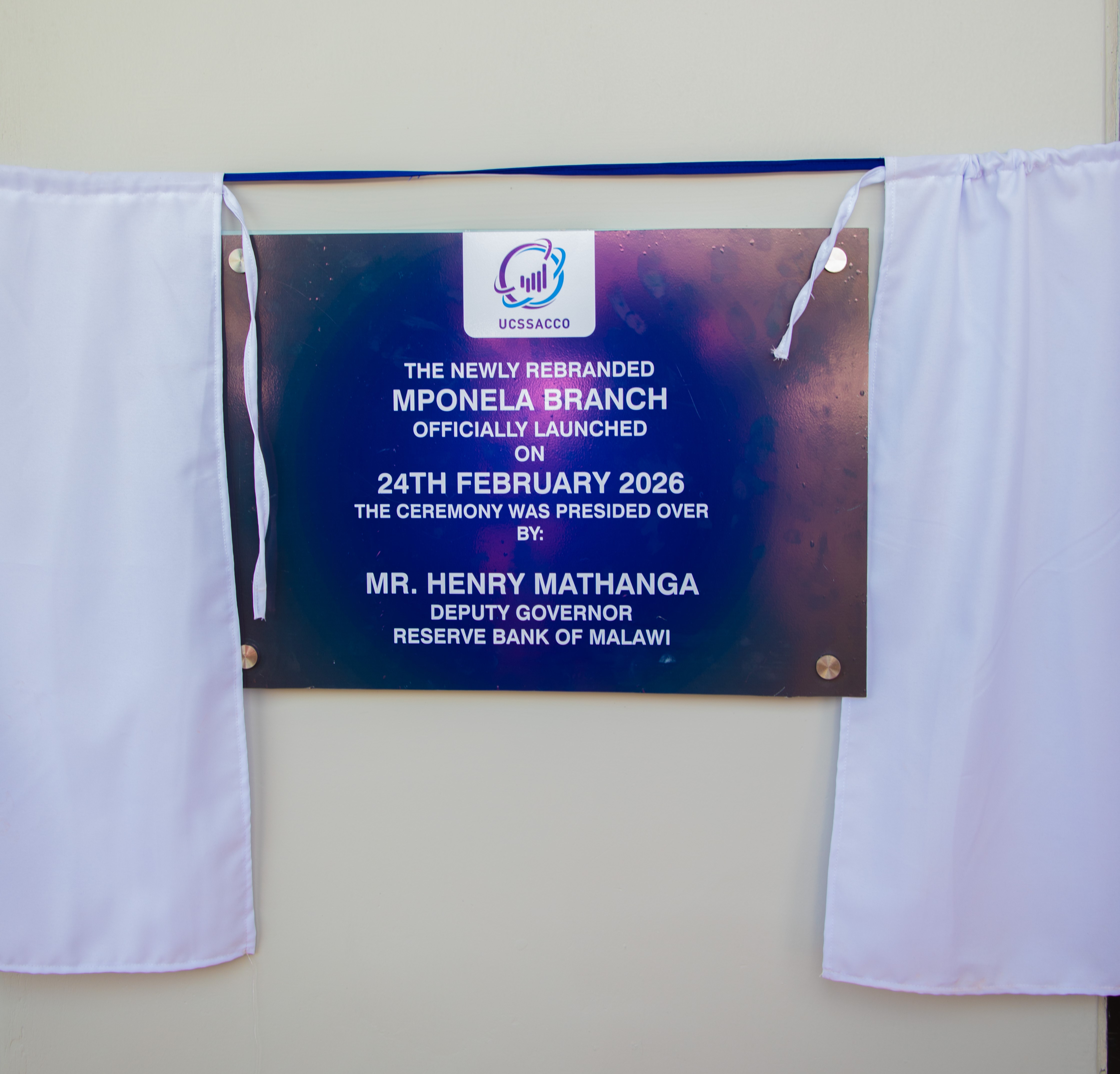 UCSSACCO LAUNCHES MPONELA BRANCH